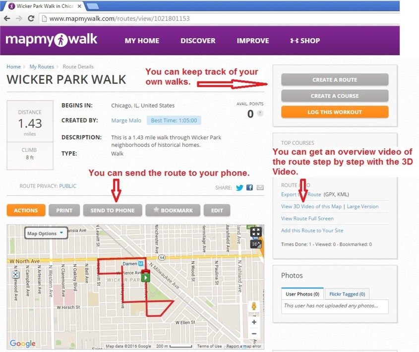 MMW Header and Route Sample